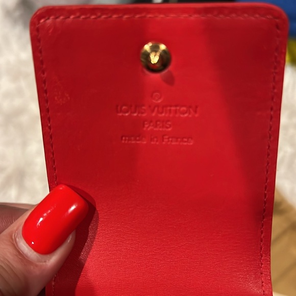 Louis Vuitton Vernis Mono cigarette case red - Picture 9 of 9